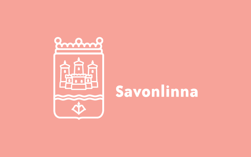 Työnäyte: Savonlinnan kaupunki - Logon ja tunnuksen suunnittelu, visuaalinen ja graafinen suunnittelu