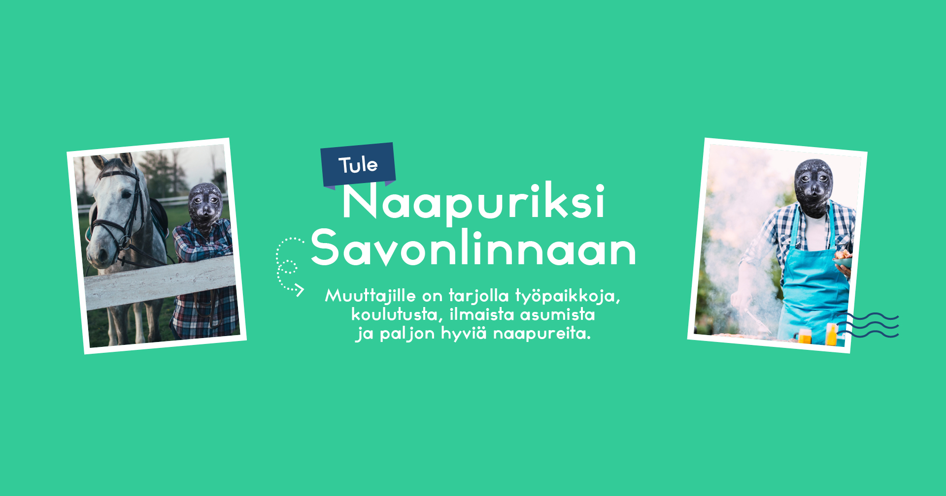Työnäyte: Naapuriksi Savonlinnaan verkkosivut